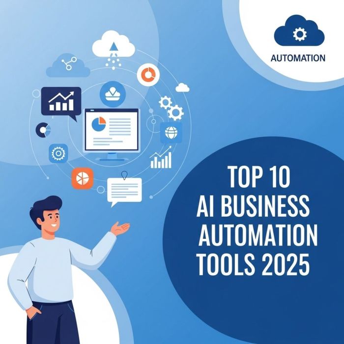 Top 10 AI Business Automation Tools For 2025 - Graphic Folks